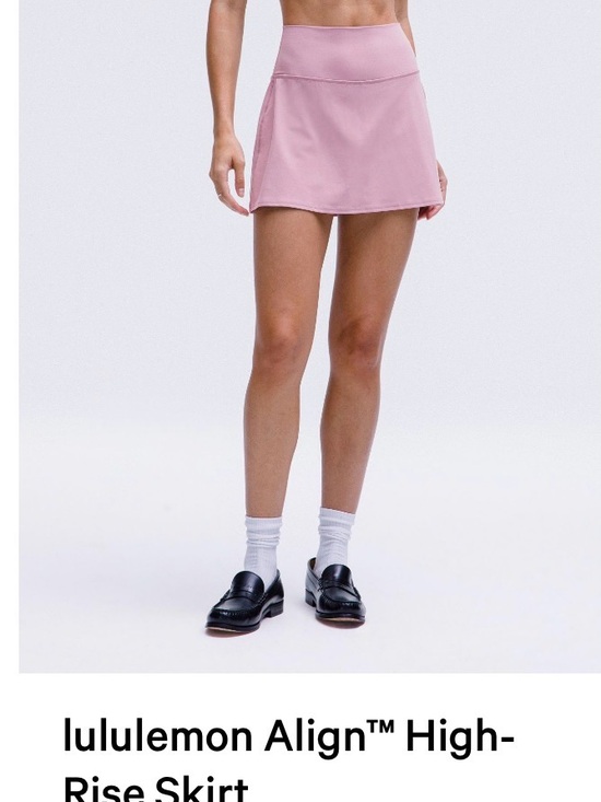 lululemon athletica Pants - lululemon athletica High-Rise Mini Skirt - Light Pink